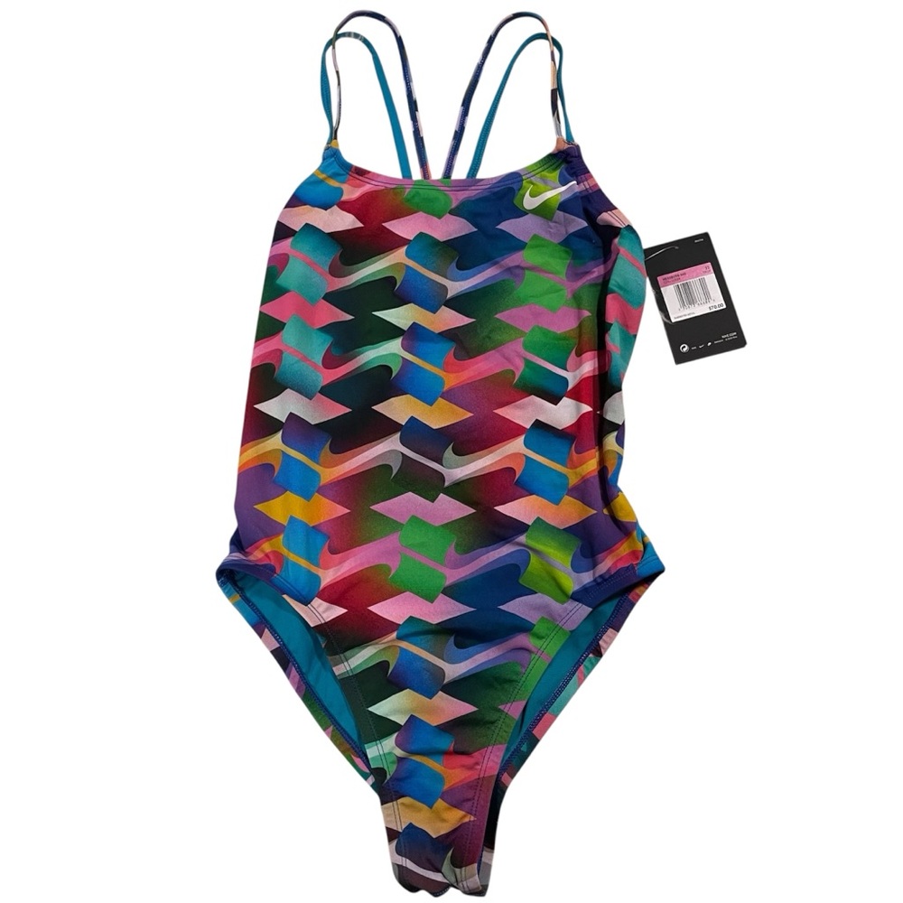 Nike Multicolor Hydrastrong Swimsuit Size 6